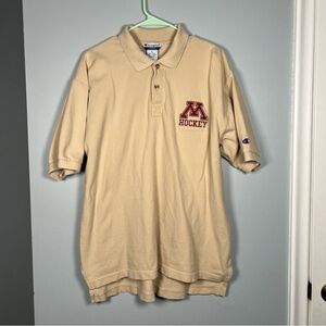 Vintage University of Minnesota Hockey Champion Polo